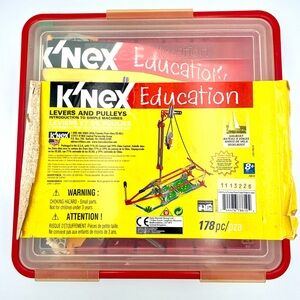 K'NEX Education Levers and Pulleys Building Set - Rare!